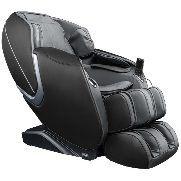 Osaki Faux Leather Reclining Heated Massage Chair Ottoman Included